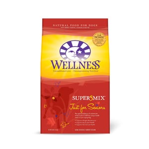 Wellness senior outlet dry dog food